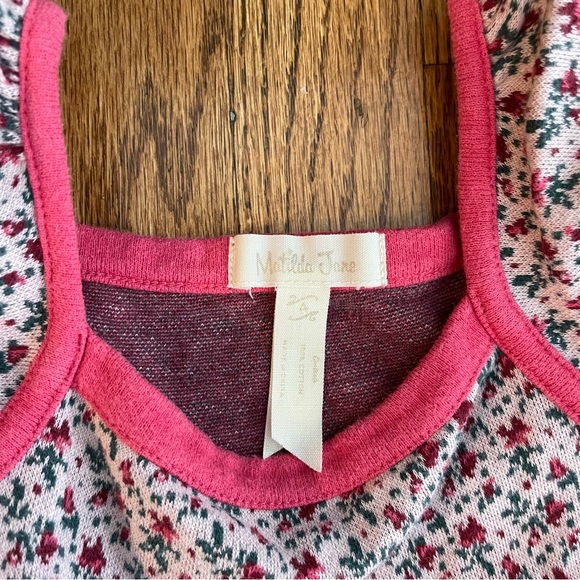 Matilda Jane Cap Sleeve Belted Floral Dress Size 4 - Picture 12 of 16